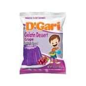 D'GARI GELATIN GRAPE UVA 4.2oz